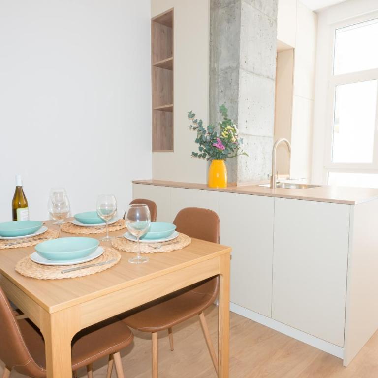 Ventos do Carril 50 m playa - Two-Bedroom Apartment - 10
