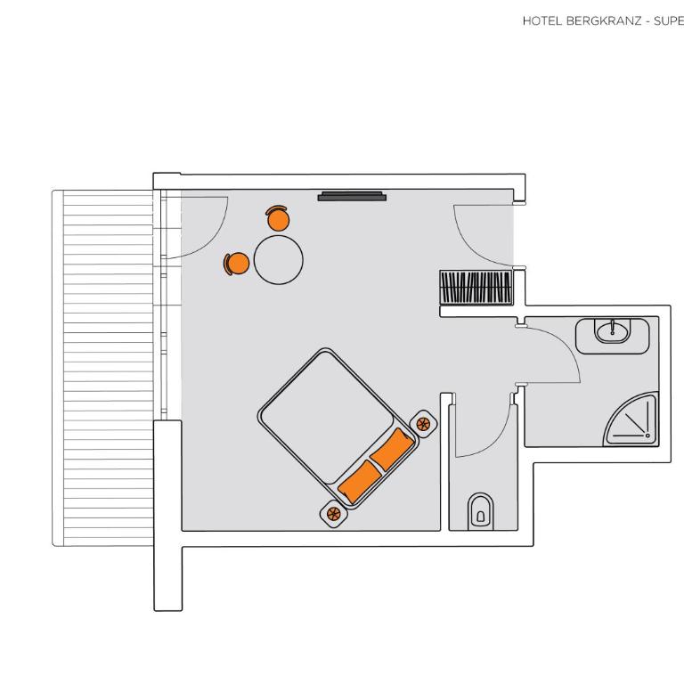 Hotel Bergkranz - Deluxe Doppel-/Zweibettzimmer - 4