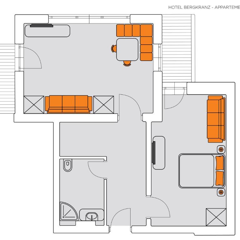 Hotel Bergkranz - Junior Suite mit Balkon - 1