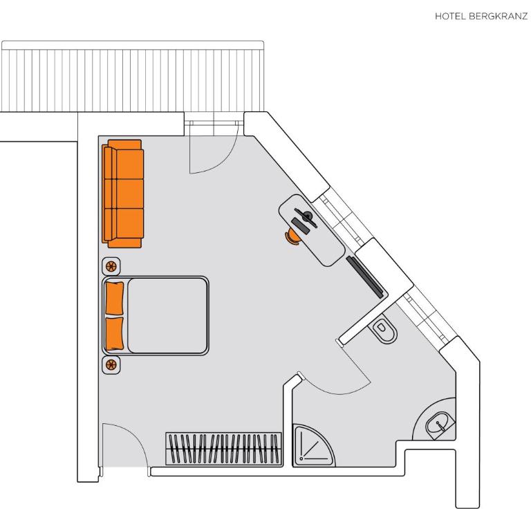 Hotel Bergkranz - Deluxe Doppelzimmer mit Balkon - 4