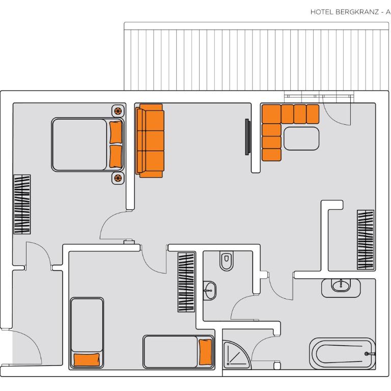 Hotel Bergkranz - Familiensuite - 7