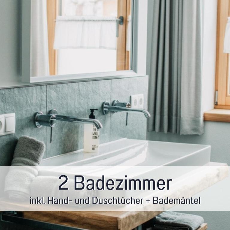 Ferienwohnungen Scholl - private Sauna oder Infrarotkabine - Apartment mit 2 Schlafzimmern und Balkon - 9