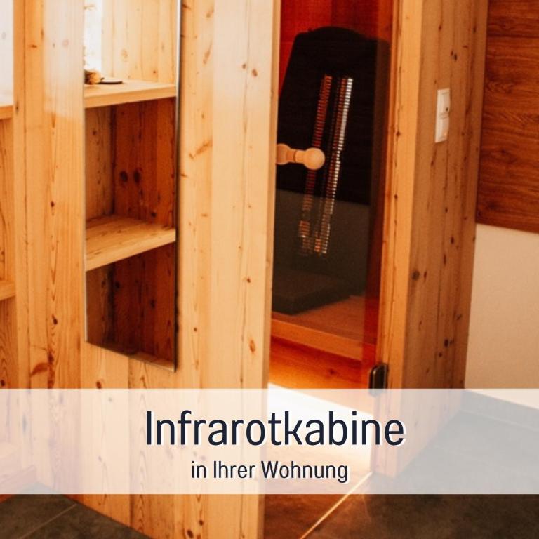 Ferienwohnungen Scholl - private Sauna oder Infrarotkabine - Apartment mit Balkon - 12