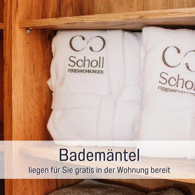 Ferienwohnungen Scholl - private Sauna oder Infrarotkabine - Apartment mit Balkon - 14