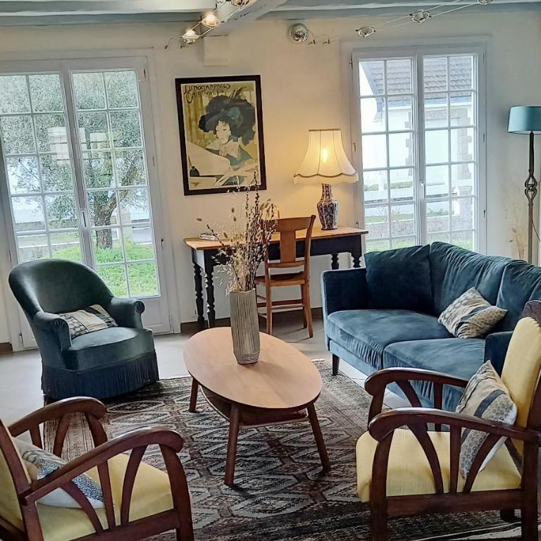 Maison 10 personnes à 10 minutes à pieds de la plage - Casa de 5 dormitorios - 12