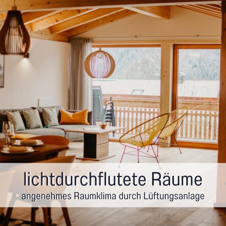 Ferienwohnungen Scholl - private Sauna oder Infrarotkabine - Apartment mit 3 Schlafzimmern und Balkon - 2
