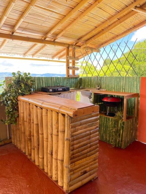 cabaña de guadua entre montañas - Casa con 1 dormitorio - 11