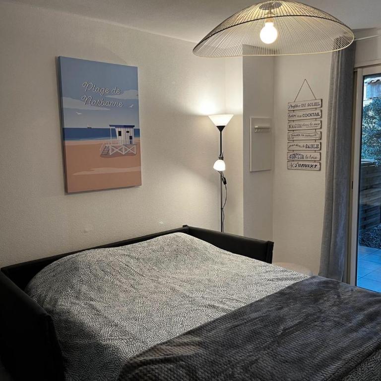 Appartement 4 étoiles, avec jardin clôturé et piscine dans la résidence - Narbonne Plage - linge inclus - Apartment - 7