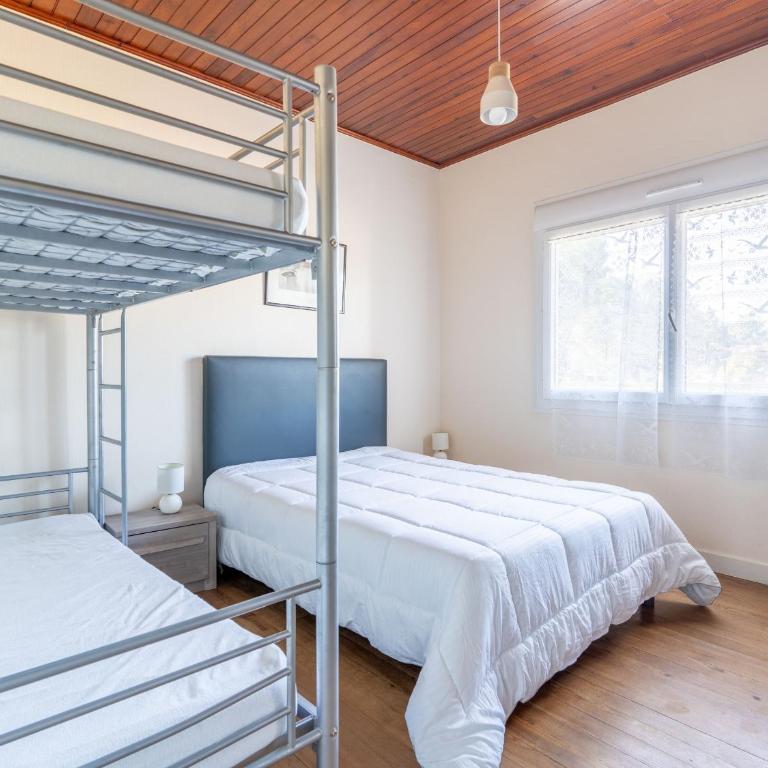 Maison 3 chambres proche plages avec jardin clos à Mimizan - pour 8 personnes - FR-1-50-127 - Maison de Vacances - 8