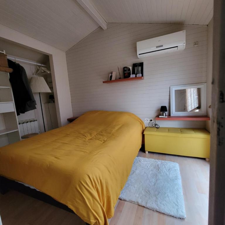 Maison 47m2 climatisé, piscine,linge fourni - Chalet 2 Chambres - 11
