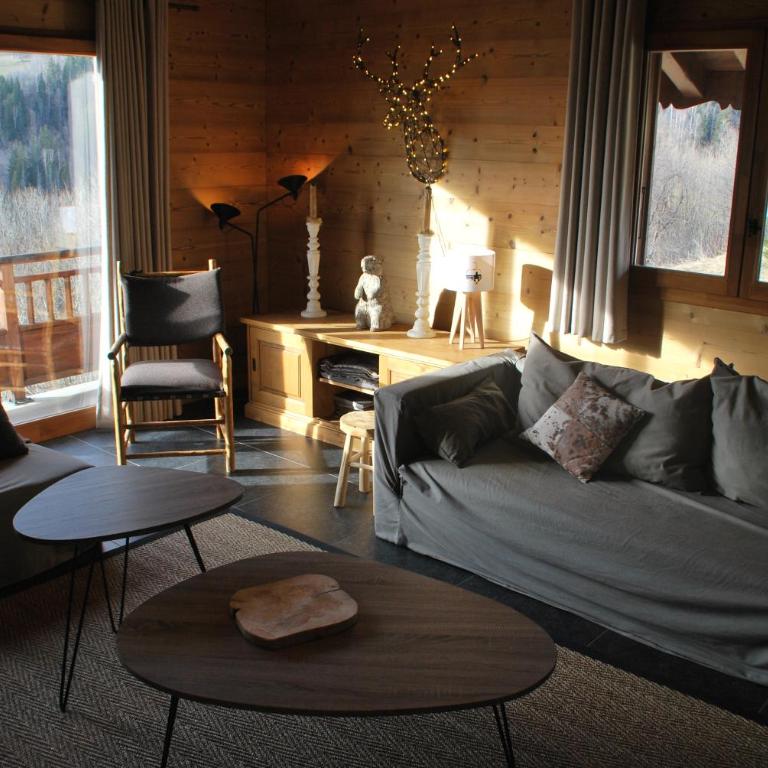 Chalet No 10, le Réconfort, accès skis aux pieds à Saint-François-Longchamp - Valmorel - Chalet - 12