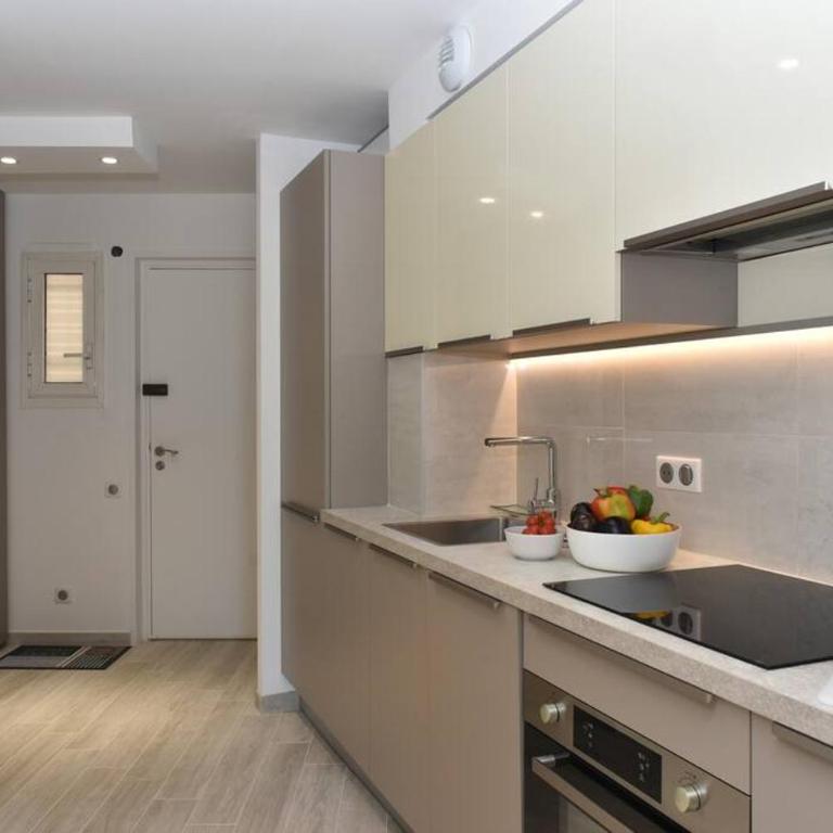 AU PORT - BRAND NEW flat w 1 bedroom, balcony, parking, AC - One-Bedroom Apartment - 18