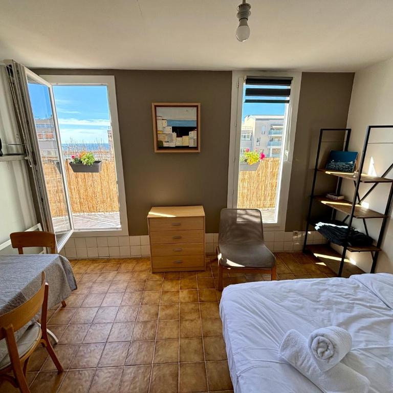 Studio avec vue sur la Major - Apartamento con terraza - 3