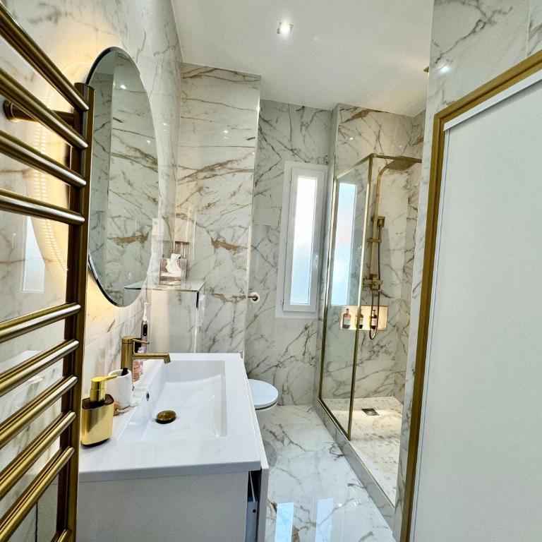 Appartement vue mer vue Monaco - Apartamento de 1 dormitorio - 10