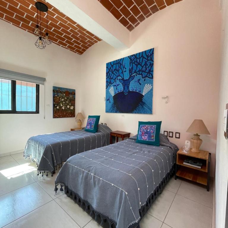 LARIMAR Gallery y Hotel Boutique - Habitación Doble Estándar - 2 camas - 2