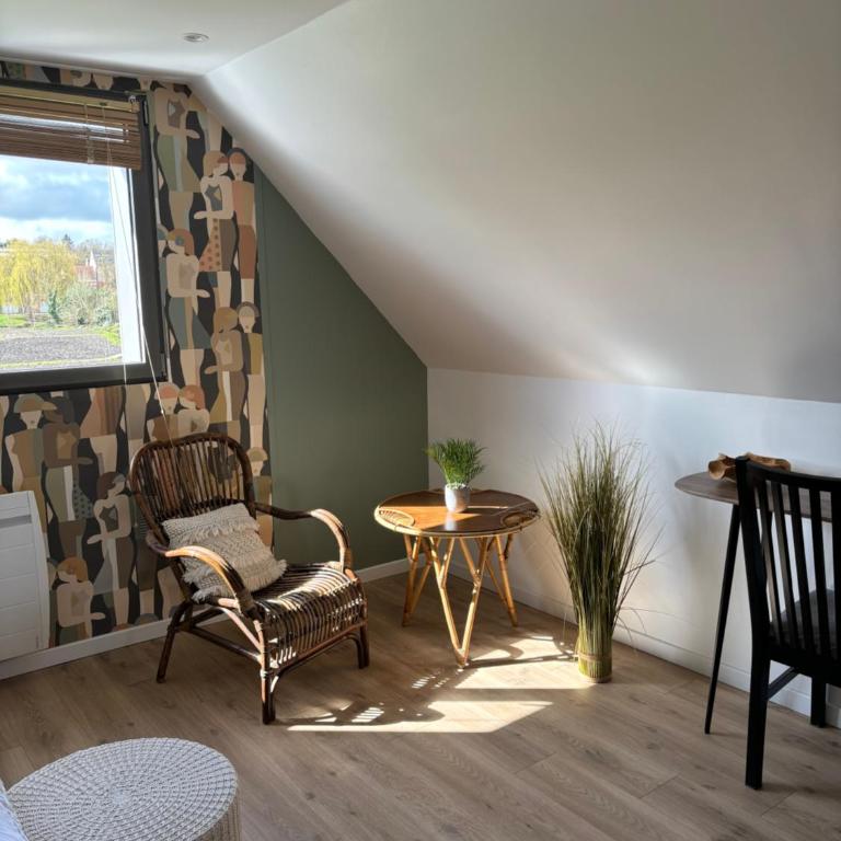 "Au jardin sur l'eau" Hortillonnages - Chambre Familiale - Vue sur Jardin - 4
