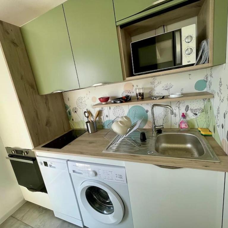 Studio avec vue sur Marina et Mer - 2 adultes et 1 enfant maximum - Appartement 1 Chambre - 10