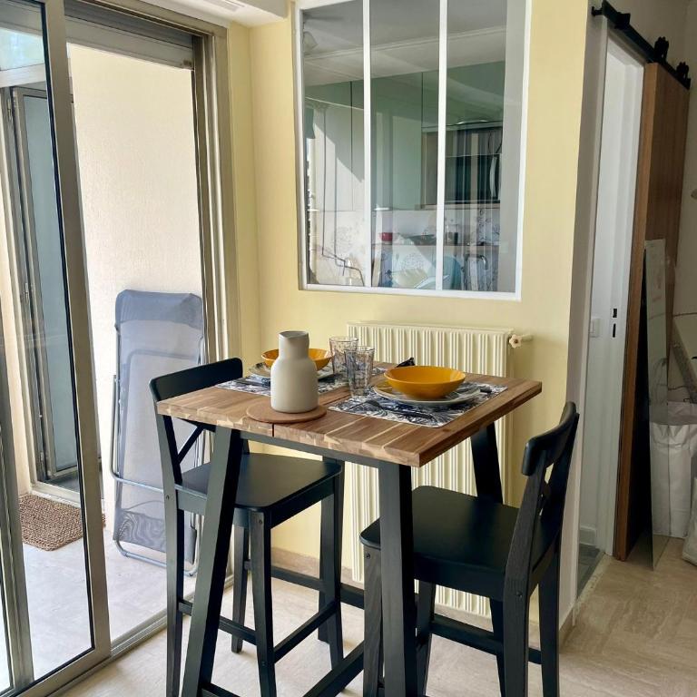 Studio avec vue sur Marina et Mer - 2 adultes et 1 enfant maximum - Appartement 1 Chambre - 5