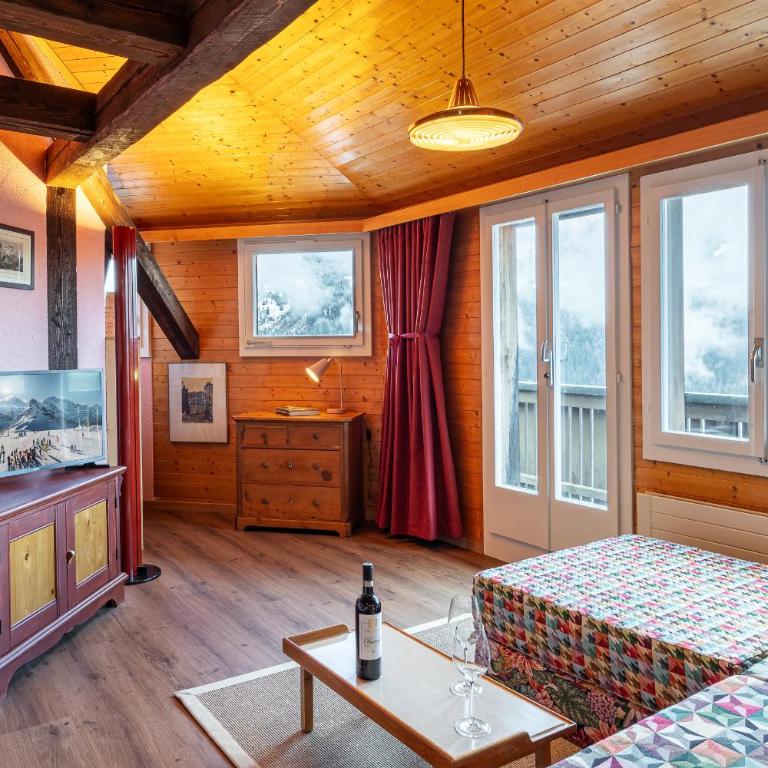 Chalet Schweizerhof Attic - Apartment mit Blick auf die Berge - 1