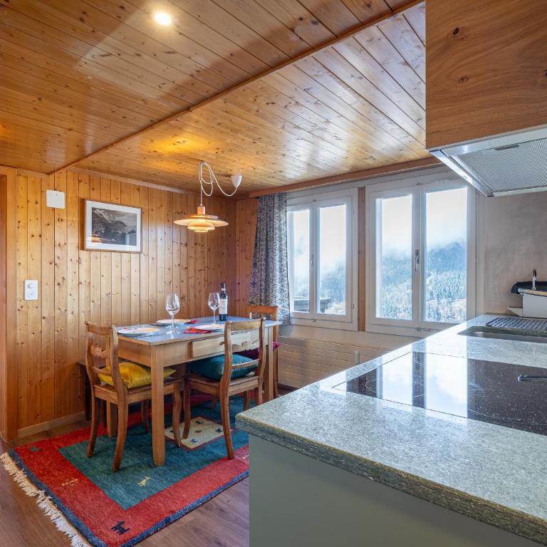 Chalet Schweizerhof Attic - Apartment mit Blick auf die Berge - 3