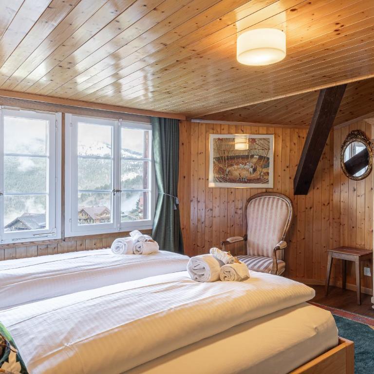 Chalet Schweizerhof Attic - Apartment mit Blick auf die Berge - 10