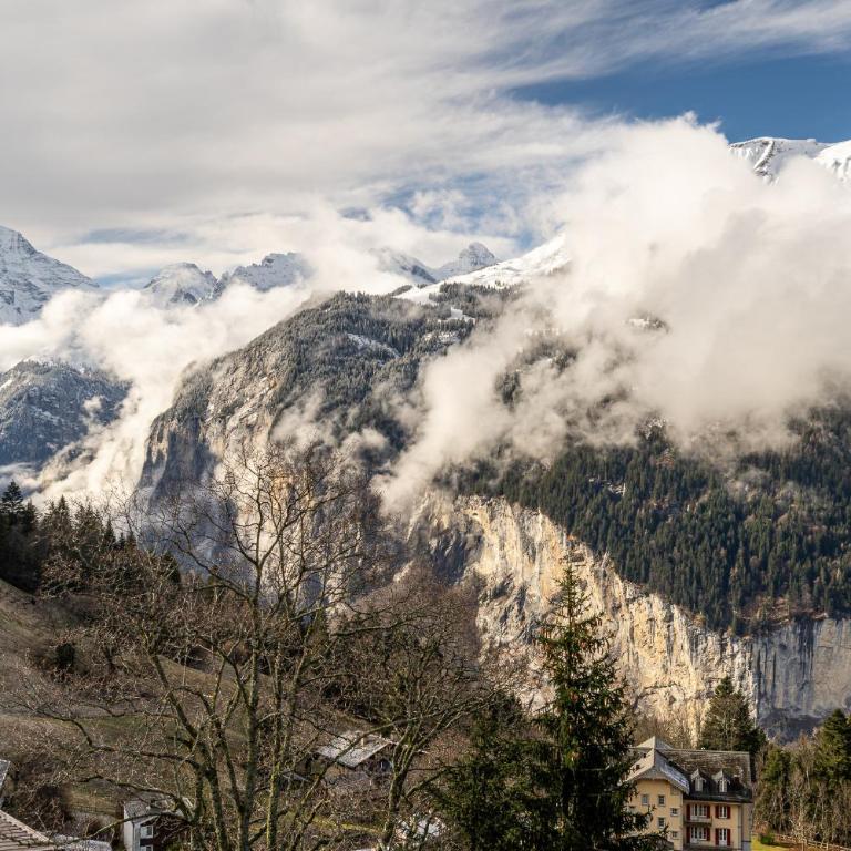 Chalet Schweizerhof Attic - Apartment mit Blick auf die Berge - 12