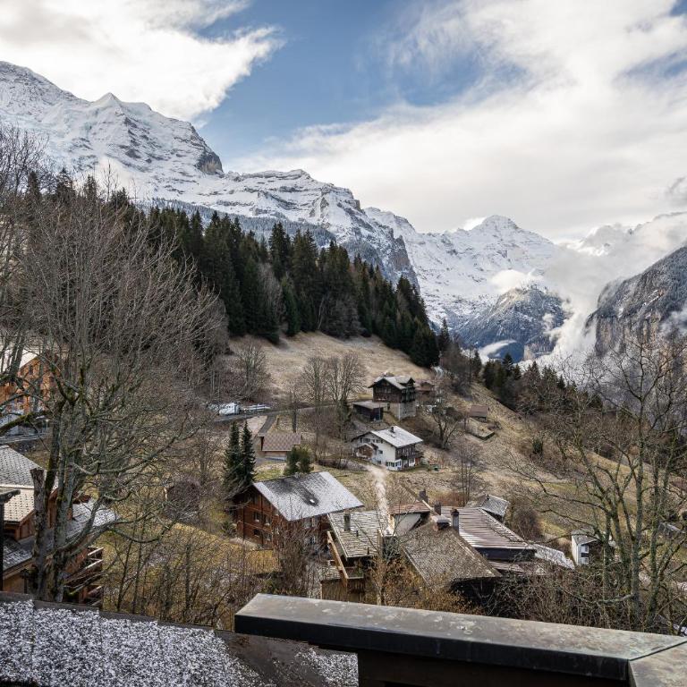 Chalet Schweizerhof Attic - Apartment mit Blick auf die Berge - 17