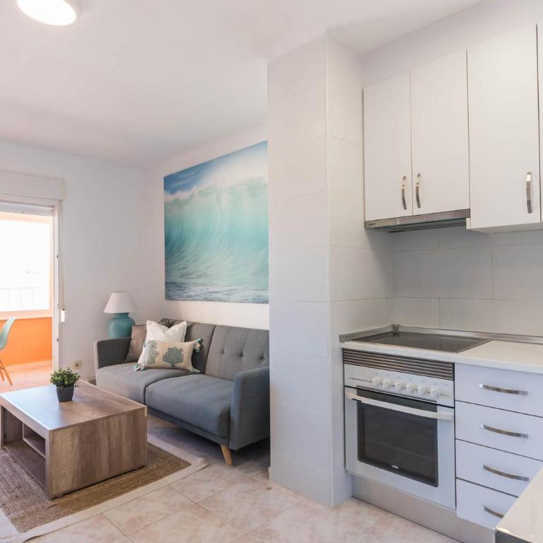 URBANIZACIÓN COPACABANA - La Manga del Mar Menor KM2 - Vistas a Mediterráneo Dormitorio doble y sofá-cama - Apartamento de 1 dormitorio - 3