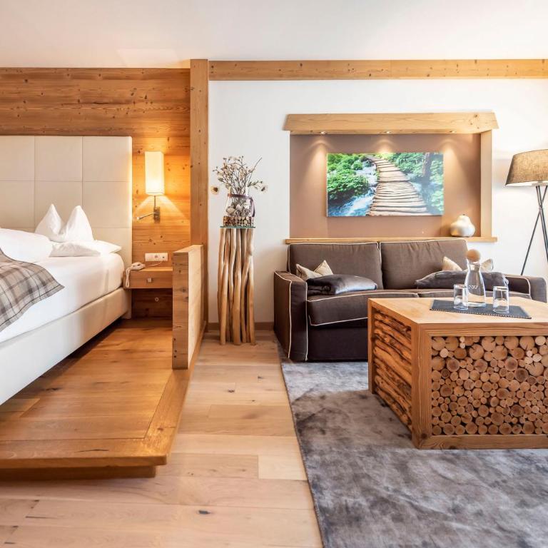 Hotel Chalet Das Alpenschlössel - Habitación Doble Deluxe con balcón - 5