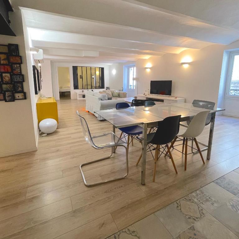 Loft climatisé 113m2 - 6 personnes - Quartier du Panier - Apartamento de 3 dormitorios - 7