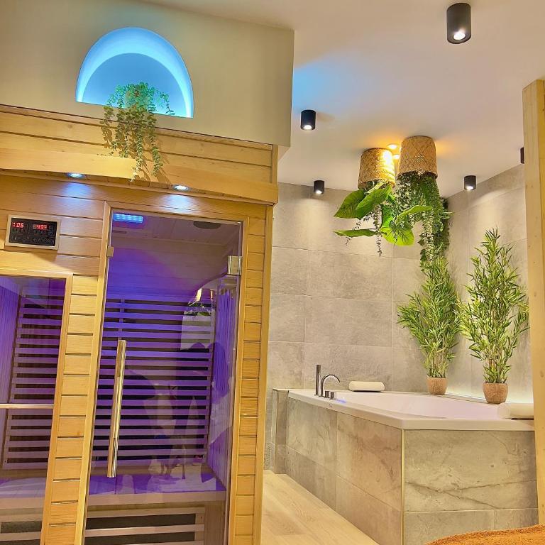 Spa - Sauna privatif centre parking gratuit - Suite avec Baignoire Spa - 3