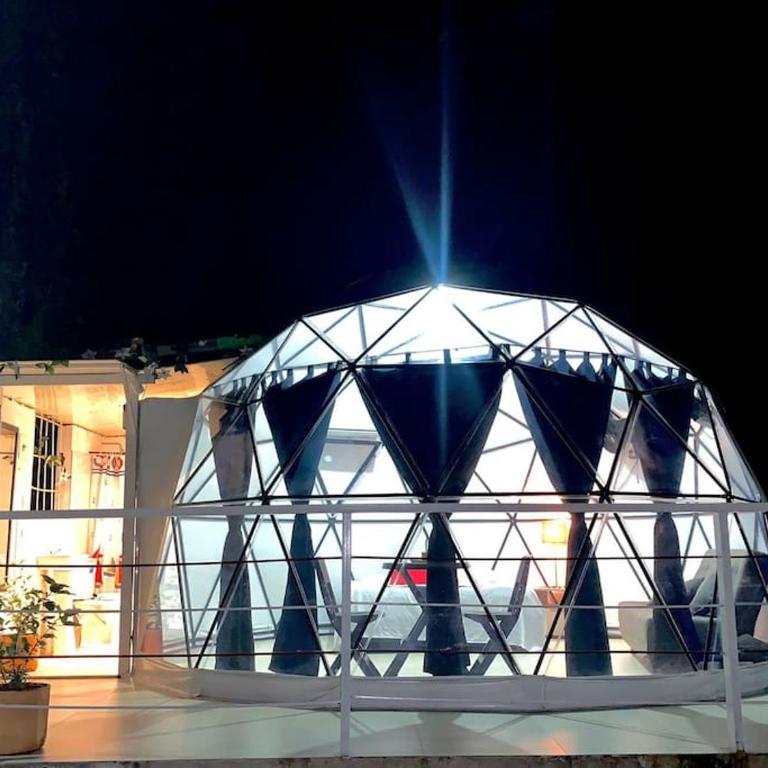 COVEÑITAS Glamping PARAISO con Aire Acondicionado y Piscina tipo PLAYA, Máximo 34 Personas - Cabaña de 1 dormitorio - 2