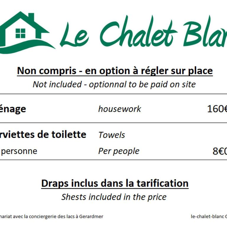 LE CHALET BLANC - JACUZZI / PISCINE / SAUNA - Chalet - 3