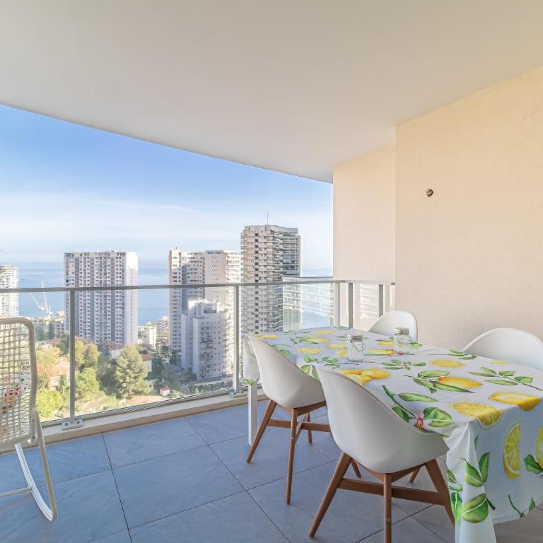 Superb new 2-room apartment -parking border Monaco - Chambre Simple avec Salle de Bains Privative - 5
