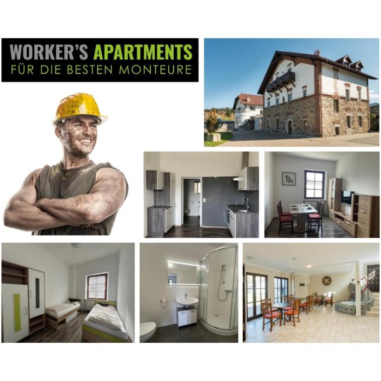 Workers Castle Apartments für die besten Monteure - Kleines Einzelzimmer - 1