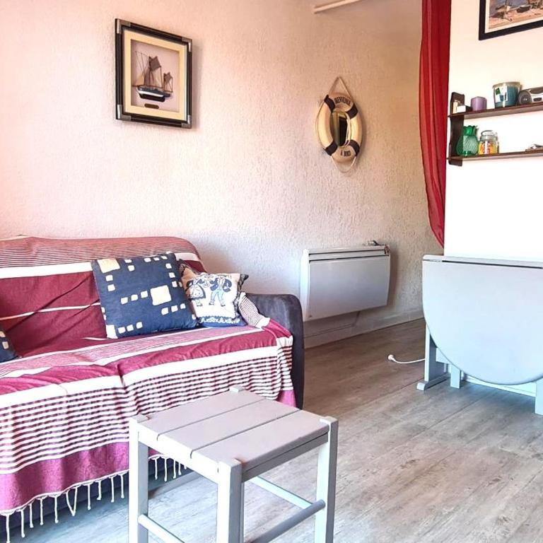Joli T2 à Collioure, accès direct plage, climatisation, parking privé - FR-1-309-433 - Appartamento - 2