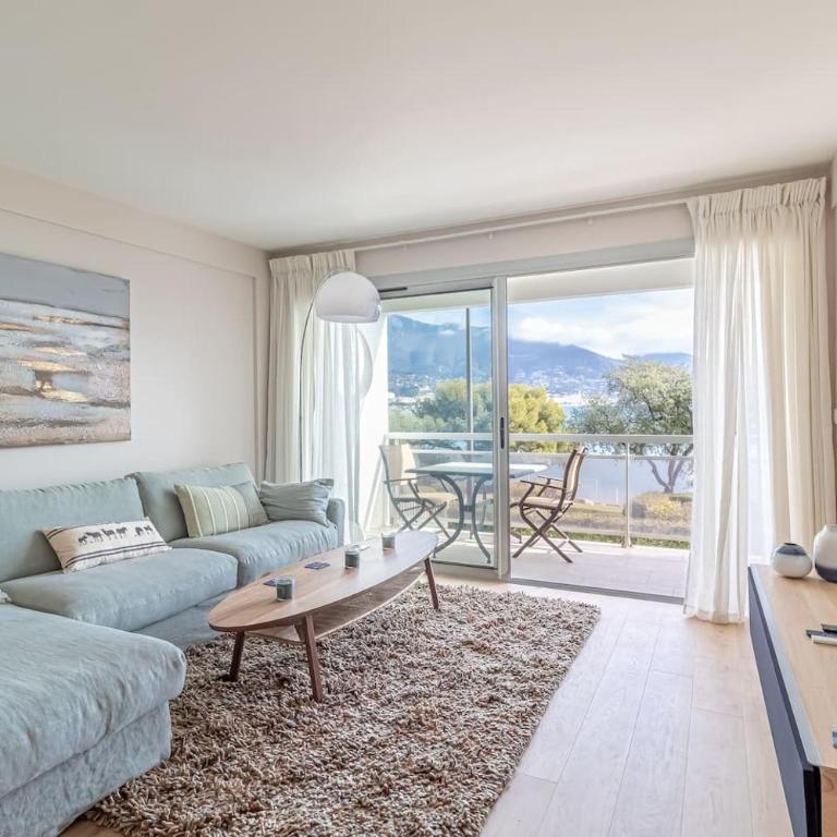 magnificent 2-room apartment sea view Roquebrune - Chambre Simple - Vue sur Mer - 3