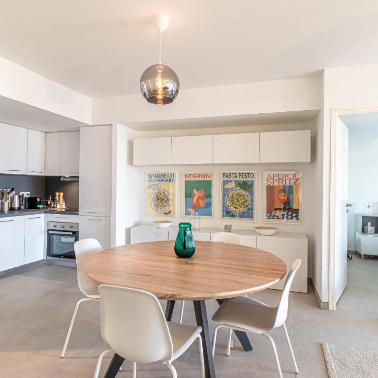 Superb new 2-room apartment -parking border Monaco - Chambre Simple avec Salle de Bains Privative - 11