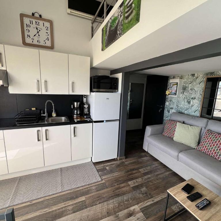 Studio mezzanine avec clim, piscine, proche plage, ascenseur, lave-linge - FR-1-702-27 - Monolocale - 10