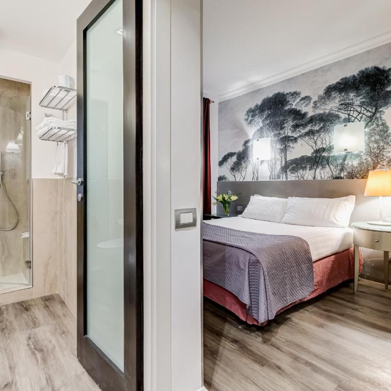 Residenza A -Via Veneto Fashion Rooms -self check-in - Camera Queen Standard - 3