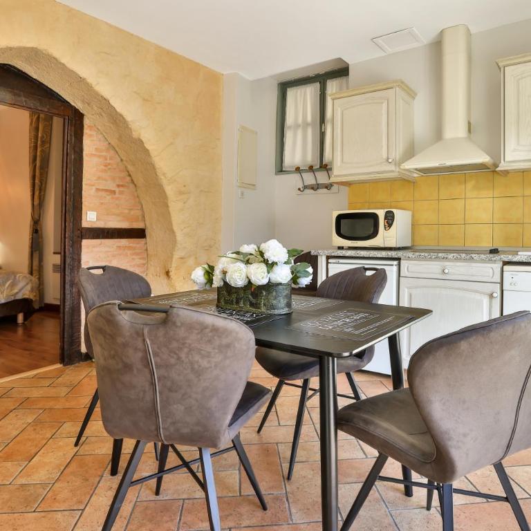 La Villa des Consuls - Gîte de tourisme de charme - Appartement avec Terrasse (Rez-de-Chaussée) - 9