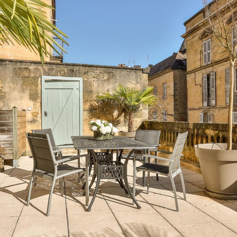 La Villa des Consuls - Gîte de tourisme de charme - Appartement avec Terrasse (Rez-de-Chaussée) - 10