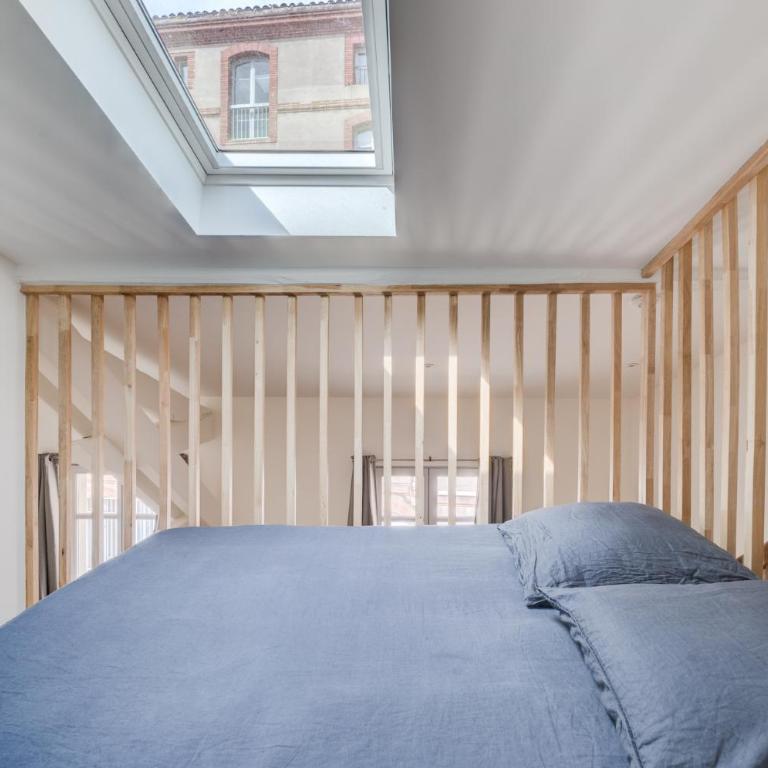 Ô Duplex Toulousain - Climatisation, WiFi, Netflix - Appartement 1 Chambre - 9