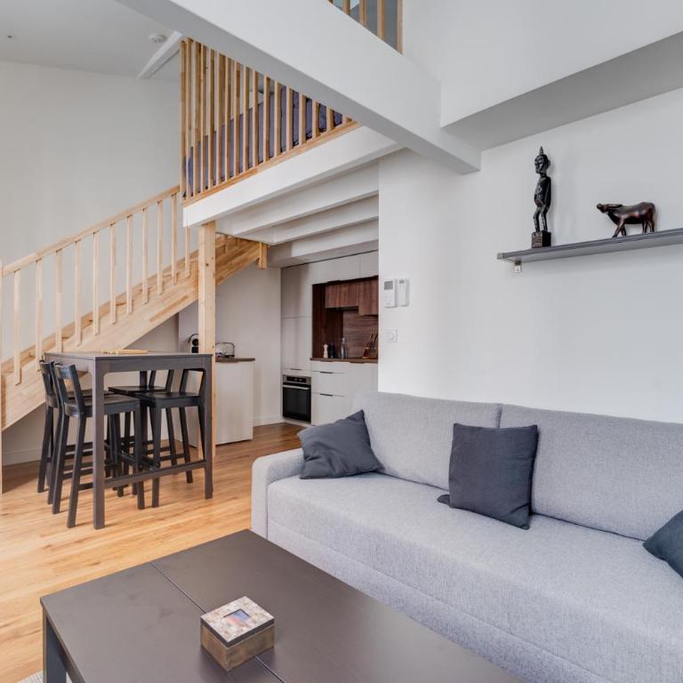Ô Duplex Toulousain - Climatisation, WiFi, Netflix - Appartement 1 Chambre - 11