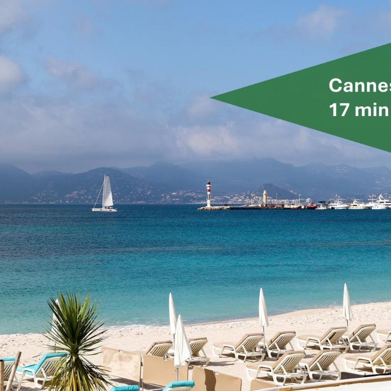 Le galet, appartement de standing, hyper centre, parking privé, à 100 m de la mer - Appartement 1 Chambre - 23