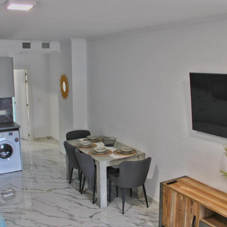 Calpe apartamento nuevo 1a línea playa piscina - Apartamento de 1 dormitorio - 18