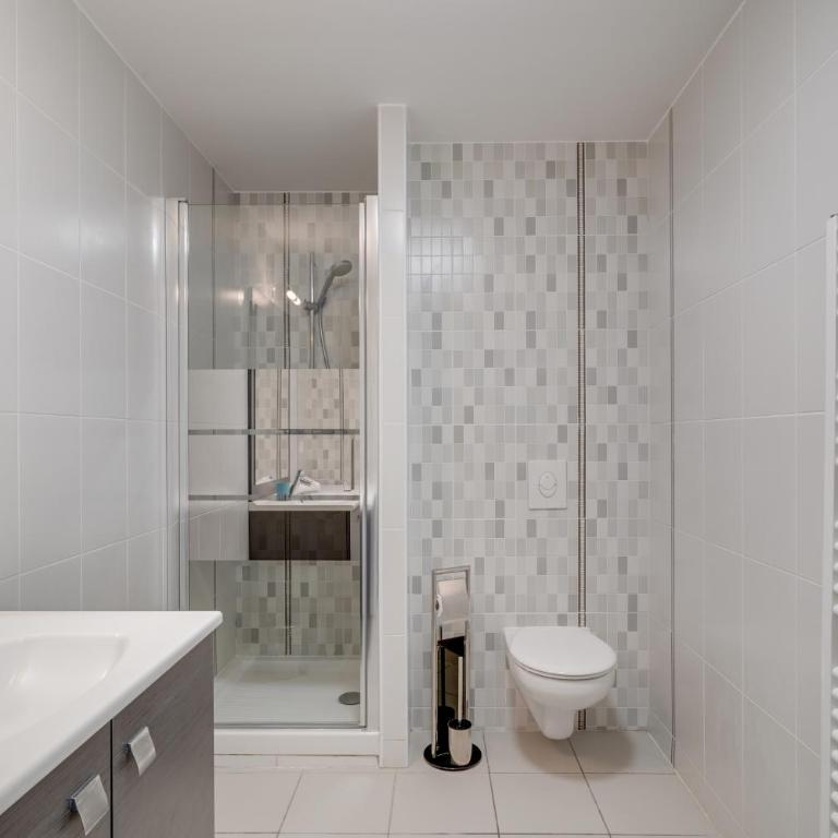 Le galet, appartement de standing, hyper centre, parking privé, à 100 m de la mer - Appartement 1 Chambre - 9