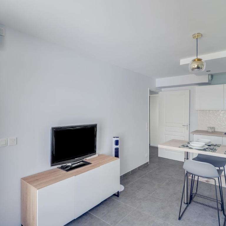 Le galet, appartement de standing, hyper centre, parking privé, à 100 m de la mer - Appartement 1 Chambre - 14