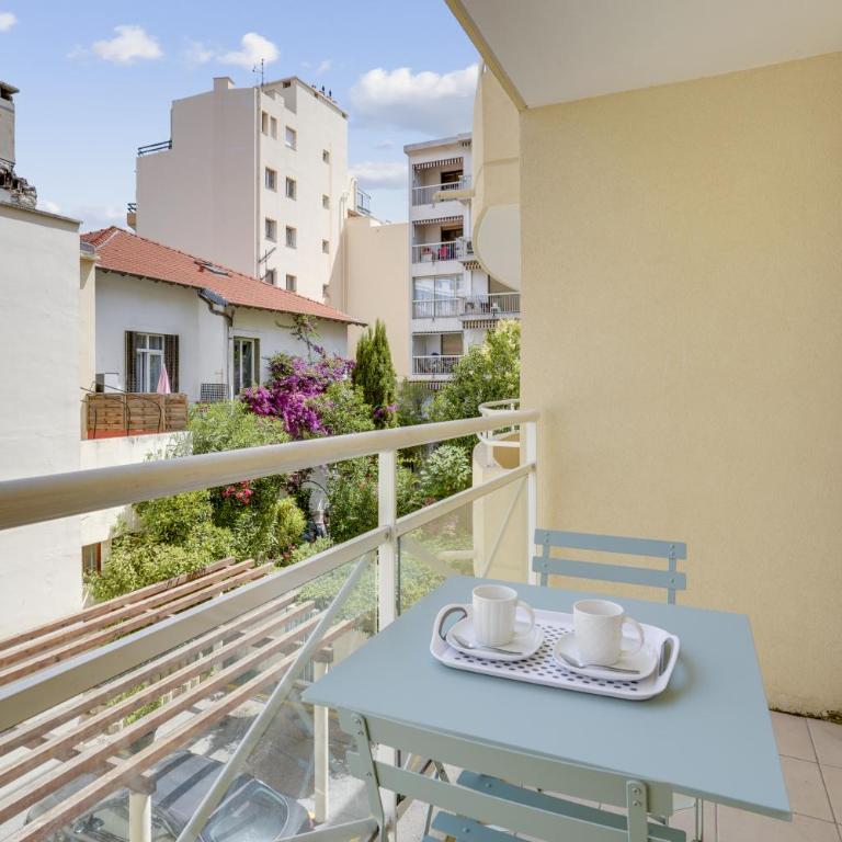 Le galet, appartement de standing, hyper centre, parking privé, à 100 m de la mer - Appartement 1 Chambre - 19