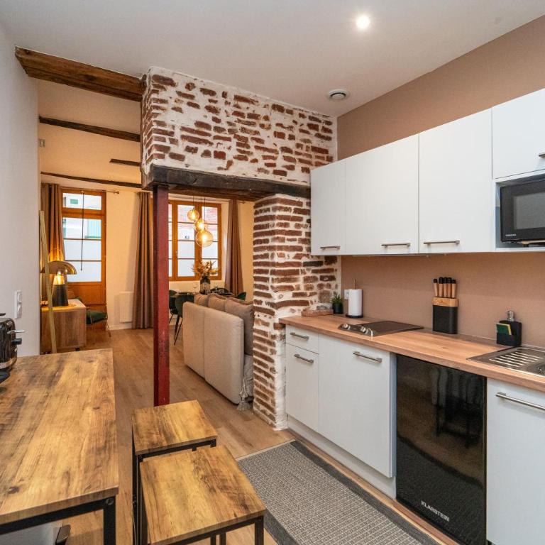 Appartement typique hyper centre Albi - Neuf Premium - Parking gratuit - Apartment mit 1 Schlafzimmer - 3